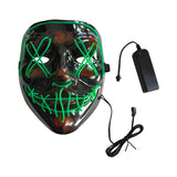 MASCARA PURGA LUMINOSA HALLOWEEN VM FIESTA