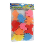 PINTA ESPONJA ANIMALES 10 PZ PASCUA