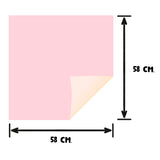 PAPEL COREANO DOBLE CARA PALO DE ROSA/CARNE CLARO 10 PZ PASCUA