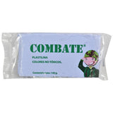 PLASTILINA BARRA COMBATE 140 GR AZUL CLARO COLORIM MNK