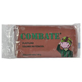 PLASTILINA BARRA COMBATE 140 GR CAFE 1566 COLORIM MNK