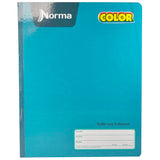 CUADERNO PROFESIONAL COSIDO COLOR 360 100 HJ DOBLE RAYA NORMA MNK