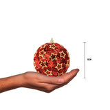 ESFERA 100 MM NAVIDAD HT-A08976 FIUSHA BRIDGECO