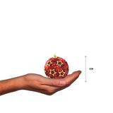 ESFERA 80 MM NAVIDAD HT-A09271 ROJO BRIDGECO