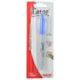 MARCADOR PERMANENTE TATOO AZUL 1 PZ BACO MNK