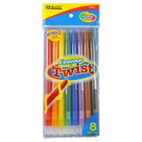 CRAYON TWISTABLES 8 PZ 2506 BAZIC MNK