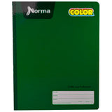 CUADERNO PROFESIONAL COSIDO COLOR 360 100 HJ DOBLE RAYA NORMA MNK